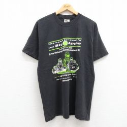 00s 半袖Tシャツ レーシングカー ブラック XL | 古着