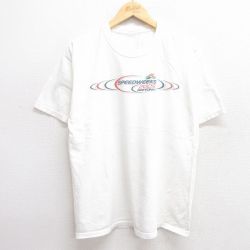 00s 半袖Tシャツ NASCAR SPEEDWEEKS デイトナ ホワイト L | 古着