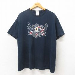 00s 半袖Tシャツ 鳥 ブラック XL | 古着