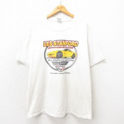 ジャージーズ 00s 半袖Tシャツ コルベット ホワイト XL | 古着