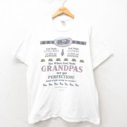 90s 半袖Tシャツ グランパ ホワイト XL | 古着