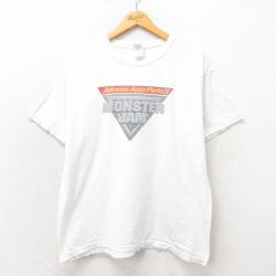 00s 半袖Tシャツ モンスタージャム ホワイト L | 古着