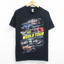 半袖Tシャツ レーシングカー ブラック L | 古着