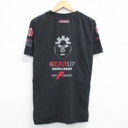 GEARUP 半袖Tシャツ ブラック XL | 古着
