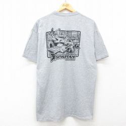 半袖Tシャツ 耕運機 グレー XL | 古着