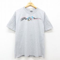 ヘインズ 00s 半袖Tシャツ ルート66 グレー L | 古着