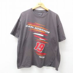 半袖Tシャツ カールエドワーズ19 グレー XL | 古着