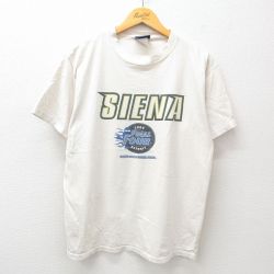 【50%OFF】ジャンスポーツ 00s 半袖Tシャツ バスケットボール ベージュ L | 古着