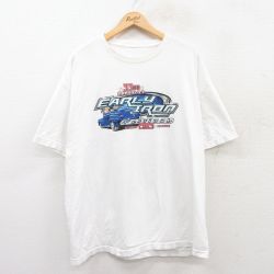 半袖Tシャツ 車 ホワイト XL | 古着
