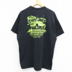 Absolute Audio 半袖Tシャツ 車 ブラック XL | 古着