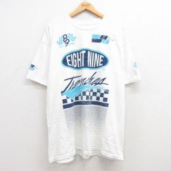 EIGHT NINE 半袖Tシャツ ホワイト XL | 古着