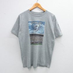 00s 半袖Tシャツ レーシングカー グレー L | 古着
