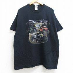 【50%OFF】Monster Jam 半袖Tシャツ 車 ブラック XL | 古着