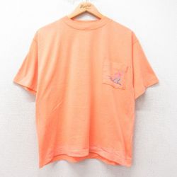 【50%OFF】90s 半袖Tシャツ サーフィン オレンジ L | 古着