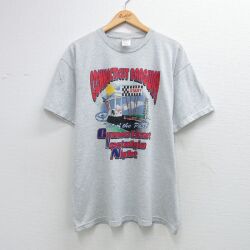 フルーツオブザルーム 00s 半袖Tシャツ DRUGWAY グレー霜降り XL | 古着