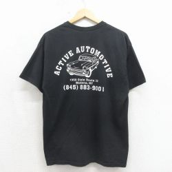ヘインズ 00s 半袖Tシャツ 車 ブラック L | 古着