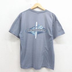 00s 半袖Tシャツ サーフボード ネイビー L | 古着