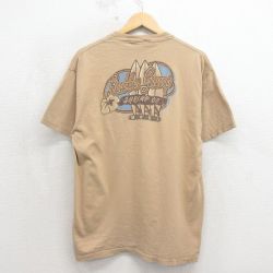 00s 半袖Tシャツ サーフボード ブラウン L | 古着