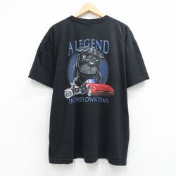00s 半袖Tシャツ Da Dawg ブラック XL | 古着