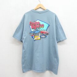 90s 半袖Tシャツ クルーズナイト ライトブルー XL | 古着