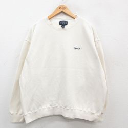 00s 長袖スウェット ゴルフ ホワイト XL | 古着