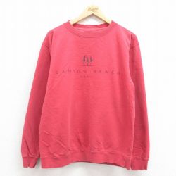 チャンピオン 90s 長袖スウェット レッド M | 古着