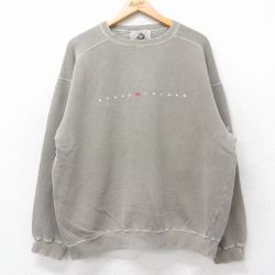 00s 長袖スウェット BLOCK ISLAND ブラウン XL | 古着