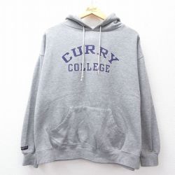 ジャンスポーツ 長袖パーカー カリーカレッジ グレー XL | 古着