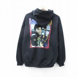 XL★古着 長袖 スウェット パーカー メンズ ボーイズンザフッド 大きいサイズ 黒 ブラック 25sep16 中古 スエット トレーナー トップス