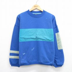 00s 長袖スウェット PCH ブルー XL | 古着