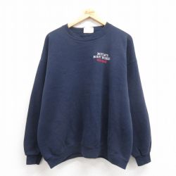 リー 90s 長袖スウェット ボディワークス ネイビー XL | 古着