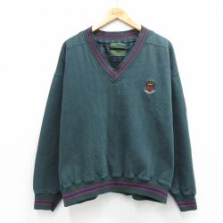 長袖スウェット グリーン XL | 古着
