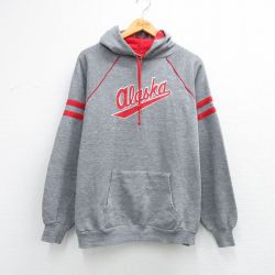 アラスカ 80s ラグランパーカー グレー L | 古着