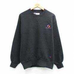 ラッセル 90s 長袖スウェット SANNCOR ブラック M | 古着