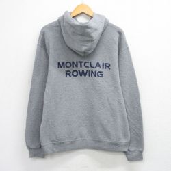 L★古着 ラッセル 長袖 スウェット パーカー メンズ 00年代 00s MONTCLAIR グレー 霜降り 26mar26