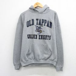 ラッセル 00s 長袖スウェットパーカー OLD TAPPAN グレー XL | 古着