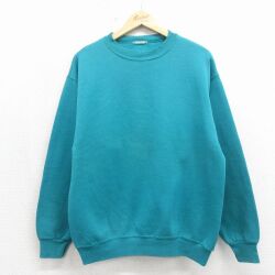 00s 長袖スウェット ライトブルー L | 古着