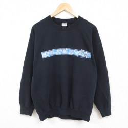 00s 長袖スウェット カメ ブラック XL | 古着