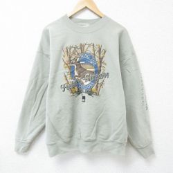 【50%OFF】00s 長袖スウェット グリーン XL | 古着