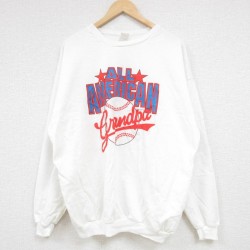 【50%OFF】80s 長袖スウェット ホワイト XL | 古着
