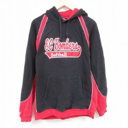 【50%OFF】ホロウェイ 長袖スウェットパーカー ソフトボール ブラック XL | 古着