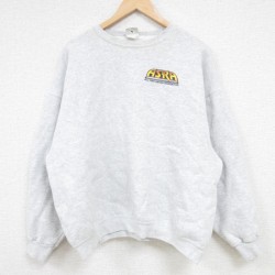 XL★古着 リー Lee 長袖 スウェット メンズ 00年代 00s ASRA クルーネック 薄グレー 霜降り 24sep19 中古 スエット トレーナー トップス