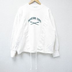 【50%OFF】PERKINS COVE 長袖スウェット ホワイト XL | 古着
