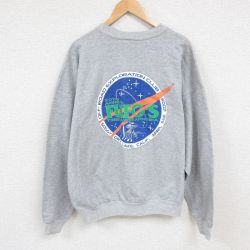 XL★古着 ヘインズ Hanes 長袖 スウェット メンズ 00年代 00s 宇宙船 大きいサイズ クルーネック USA製 グレー 霜降り 【spe】 24dec11 中古 スエット トレーナー トップス