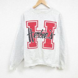 90s 長袖スウェット 霜降り グレー XL | 古着