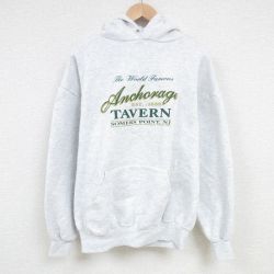 ジャージーズ 90s 長袖パーカー タバーン グレー XL | 古着