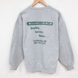 L★古着 リー Lee 長袖 スウェット メンズ 00年代 00s Quality クルーネック グレー 霜降り 25may29 中古 スエット トレーナー トップス