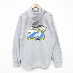 【50%OFF】ヘインズ 00s 長袖パーカー 鳥 グレー XL | 古着
