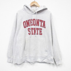 MVスポーツ 00s 長袖パーカー ONEONTA グレー XL | 古着