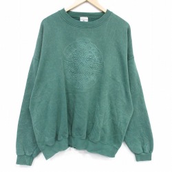 リー 00s 長袖スウェット グリーン XL | 古着